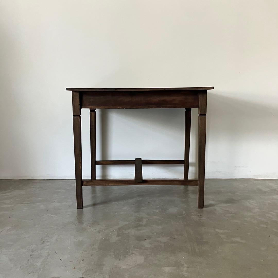 レトロ　アンティーク　ヴィンテージ　古道具　古家具　テーブル　机　木製