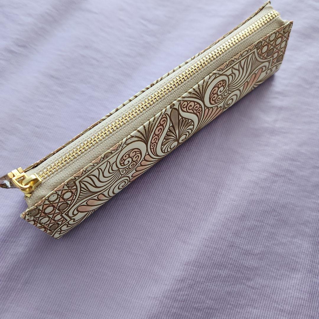 文庫屋大関　ペンケース　ロカイユ　ベビーピンク