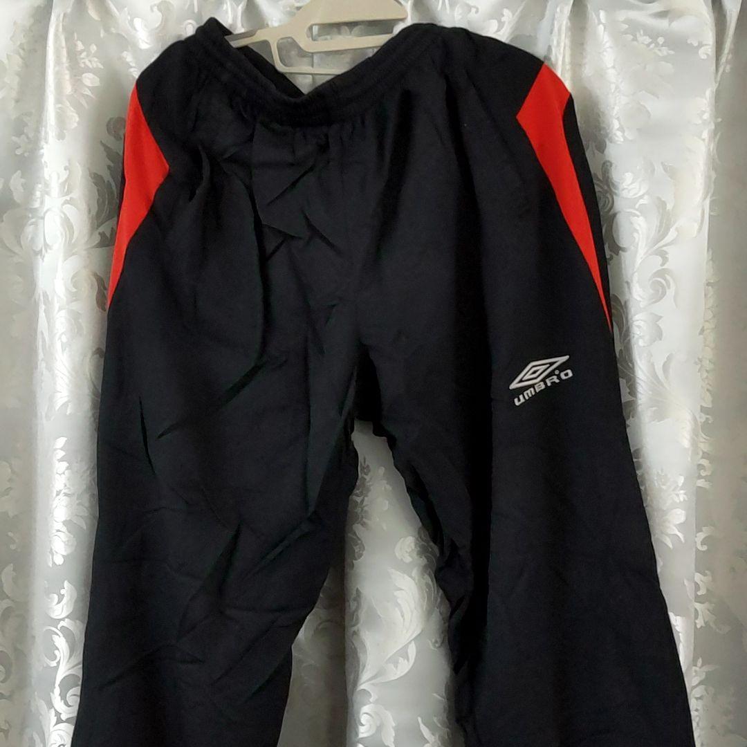 【フォロー割10%オフ】UMBRO ピステ上下 レッド(中綿あったか)