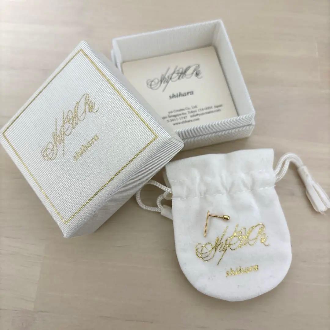 SHIHARA シハラ ピアス ゴールド k18