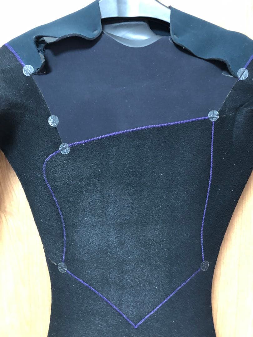 クイックシルバーセミドライ HIGH LINE PLUS ロングチェストジップ