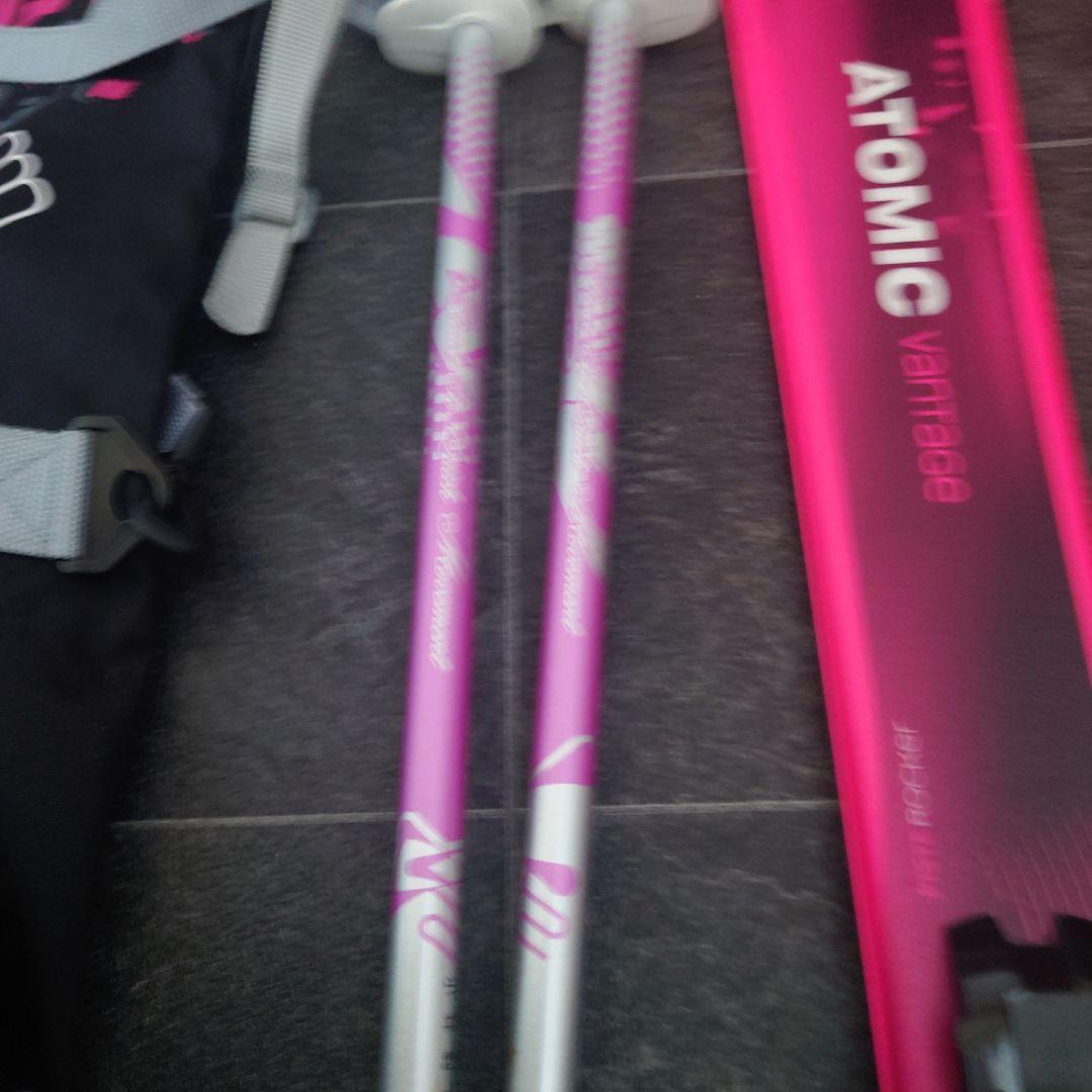 Atomic Vantage スキーセット ピンク　140