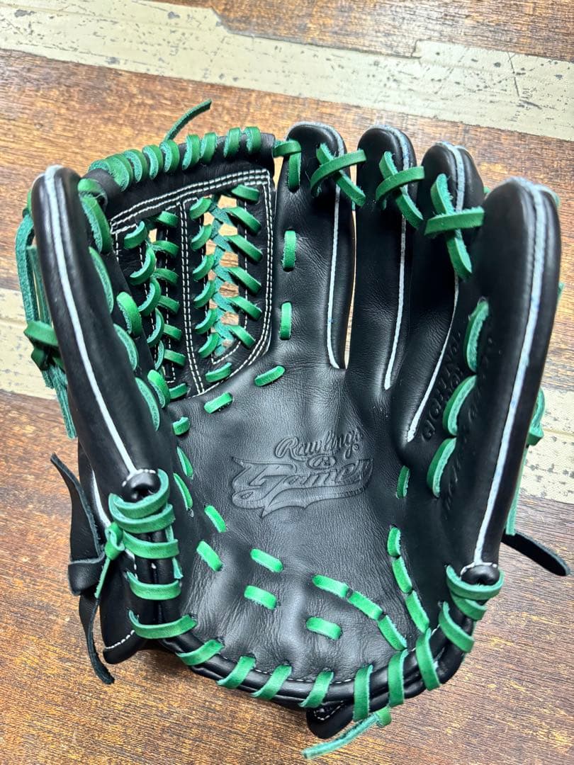 【新品】 ローリングス 少年軟式グローブ オールラウンド用 ブラック×グリーン