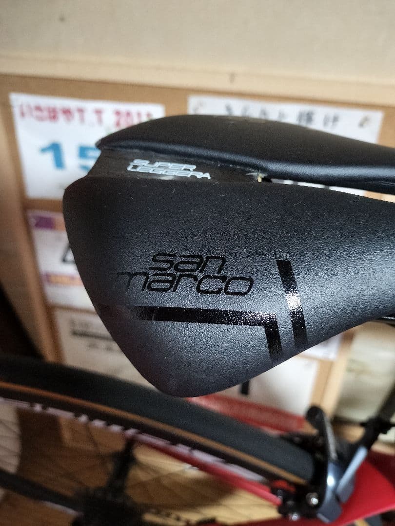 セラサンマルコ（マントラ スーパーレジェラ）サドル　ブラック　本物