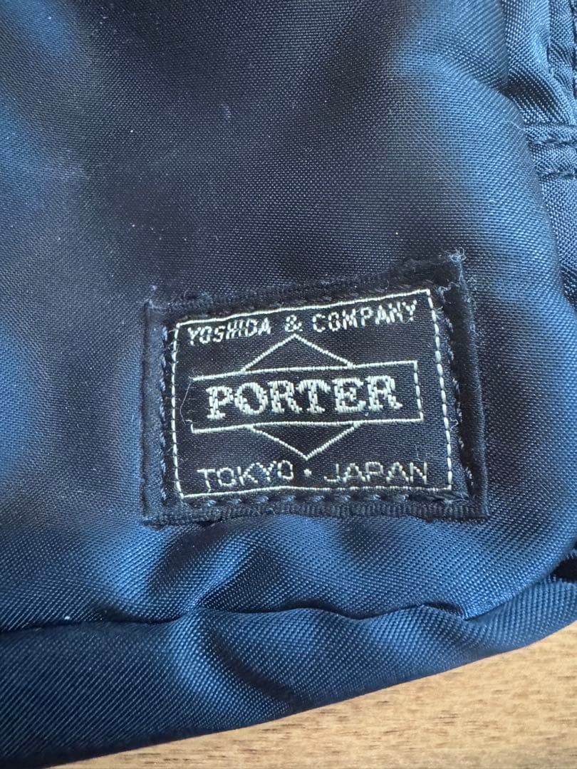 PORTER タンカー ポーチ アイアンブルー