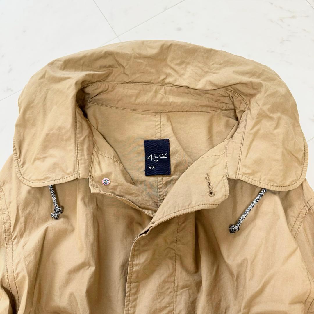 【美品】45R 908モッズコート リバーシブル ユニセックス スプリングコート