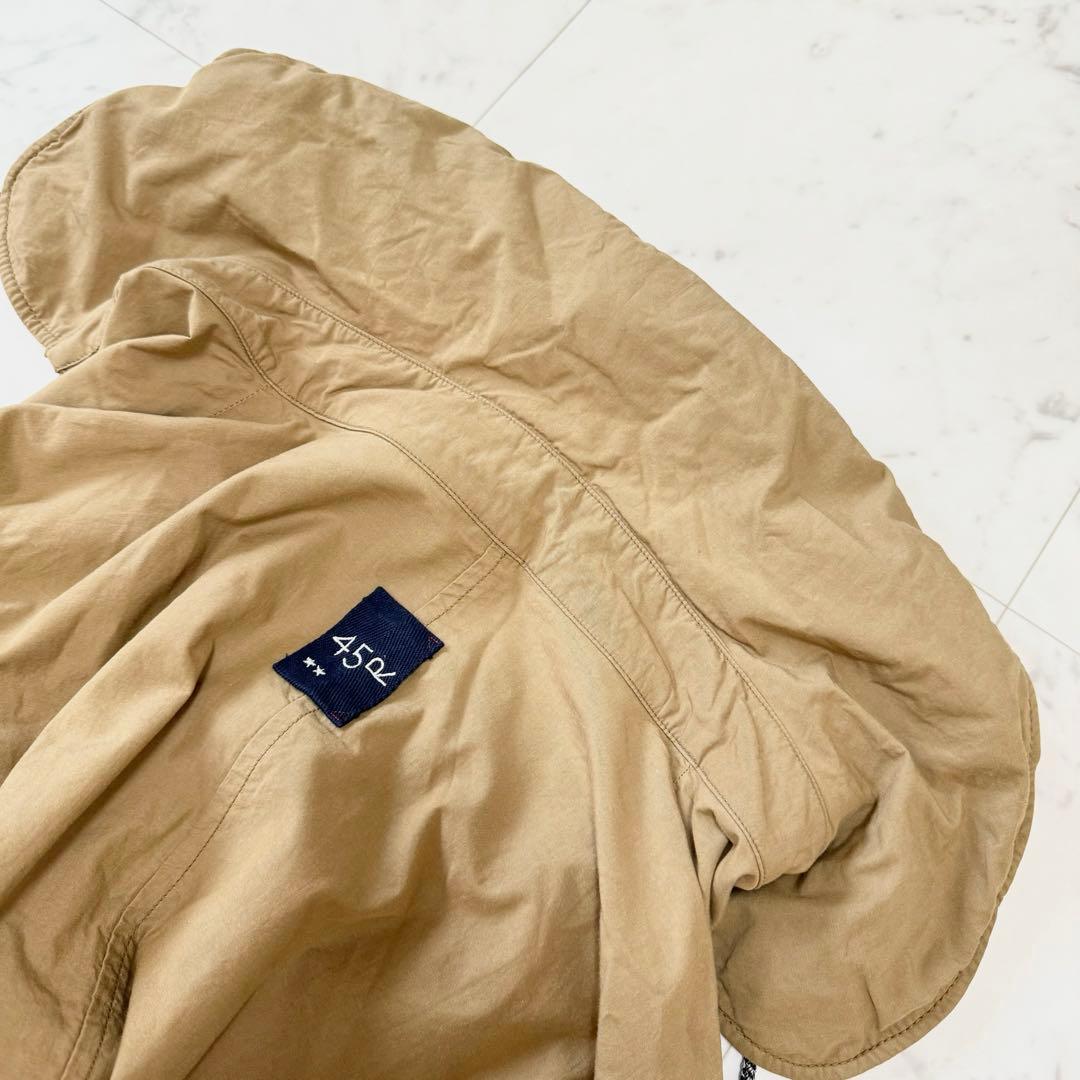 【美品】45R 908モッズコート リバーシブル ユニセックス スプリングコート