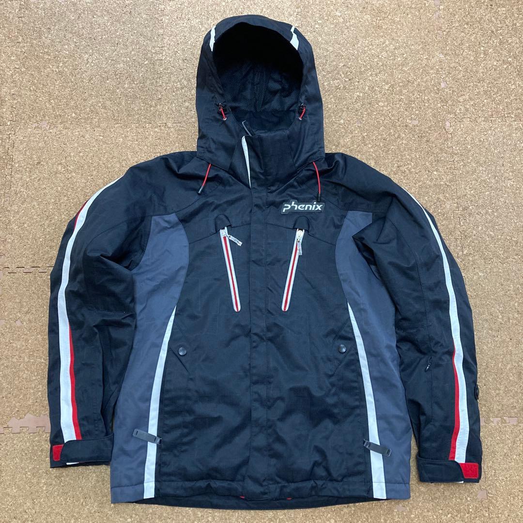 フェニックス phenixスキーウェア ダウンジャケットスキースノボ Mメンズ黒