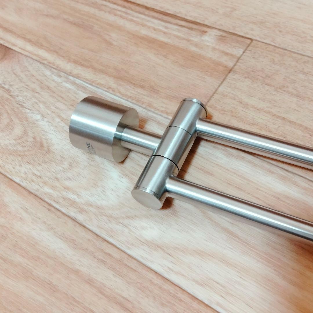 GROHE アトリオ ダブルタオルバー ブラッシュドニッケル 40308EN3