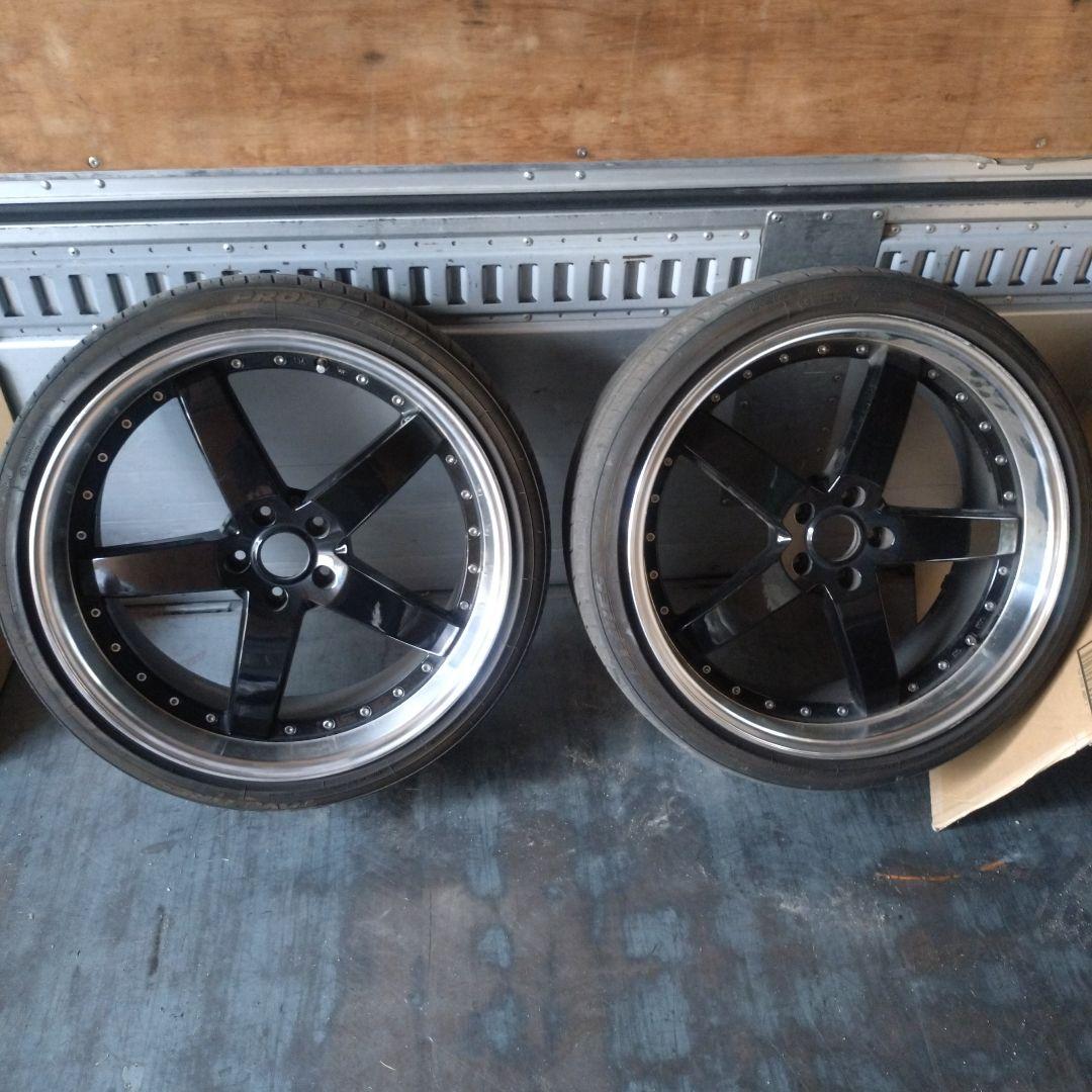 21インチ　ホイール　4本セット　5本スポーク　アルファード