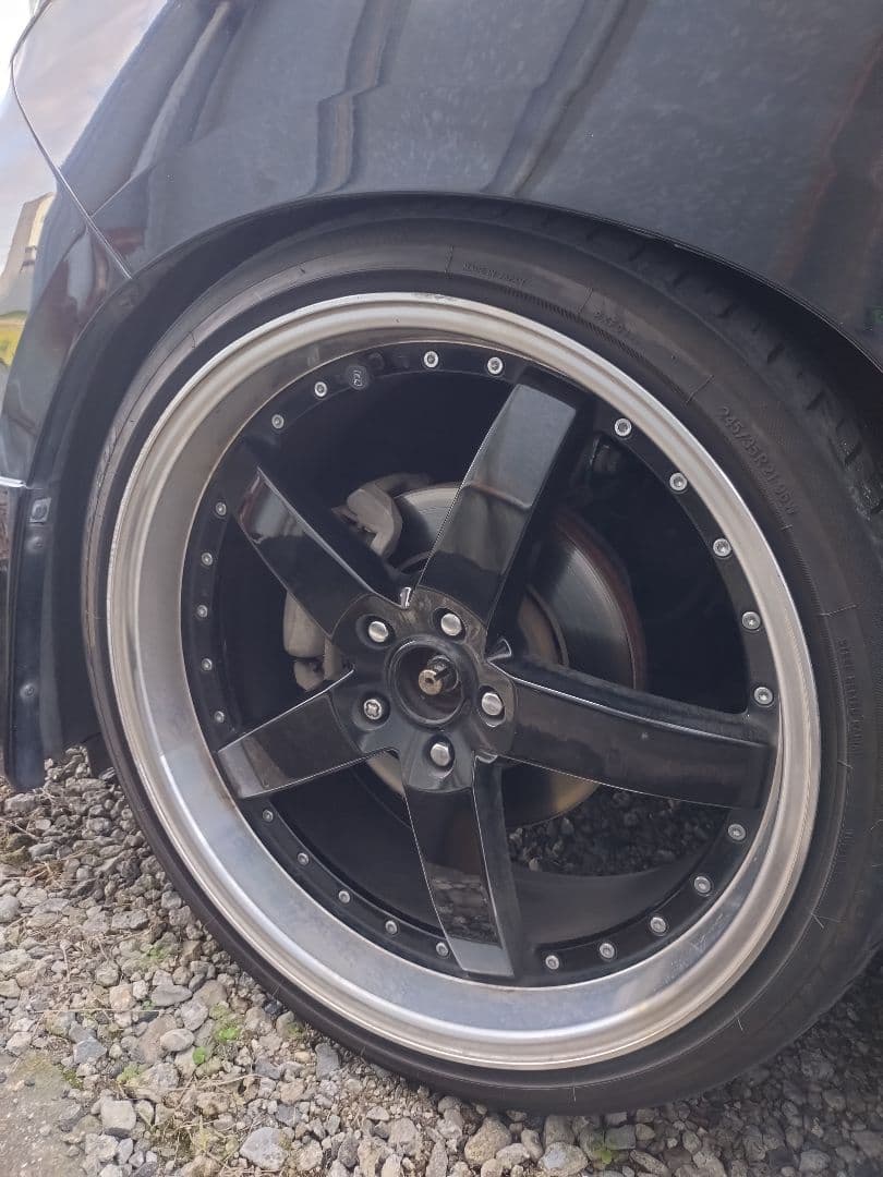 21インチ　ホイール　4本セット　5本スポーク　アルファード