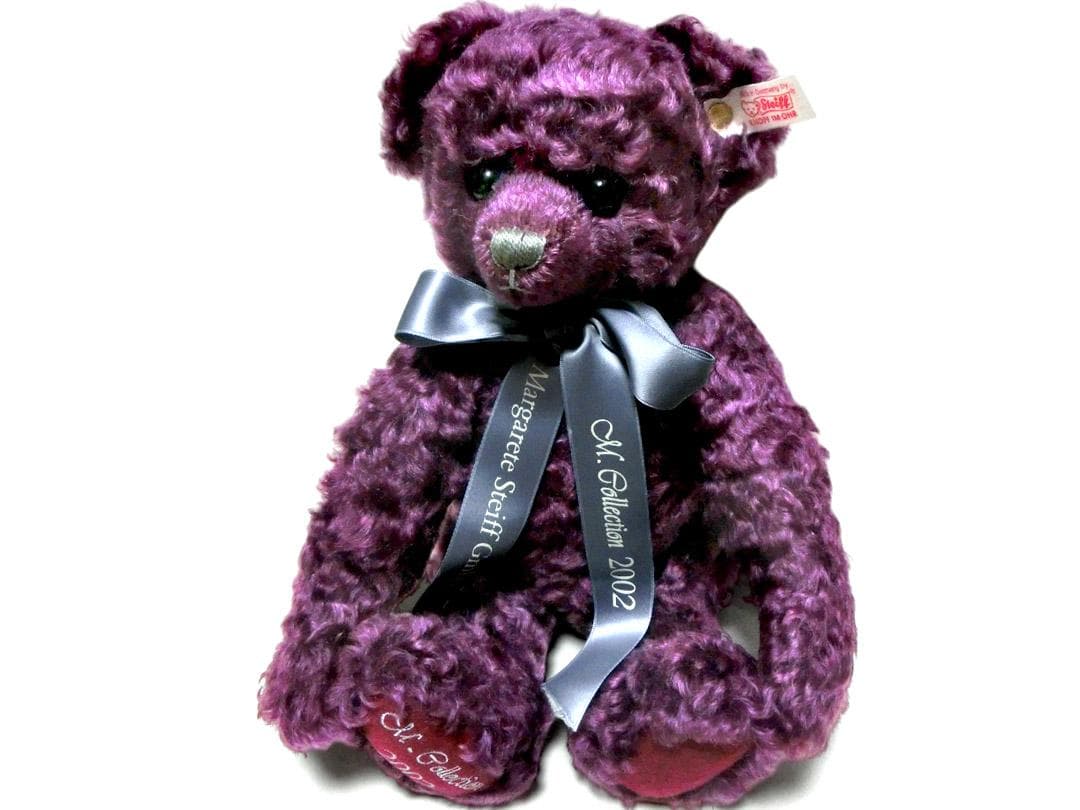 【シュタイフ】Steiff　白タグティディベア　マイセンコラボ 2002