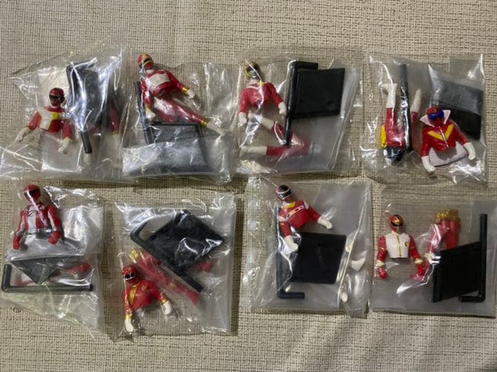 2006年スーパー戦隊ヒーローギャラリー レッドクロニクル全8種ゴレンジャー