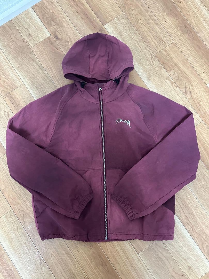 正規品 STUSSY BEACH SHELL WAVE DYE シェルジャケット