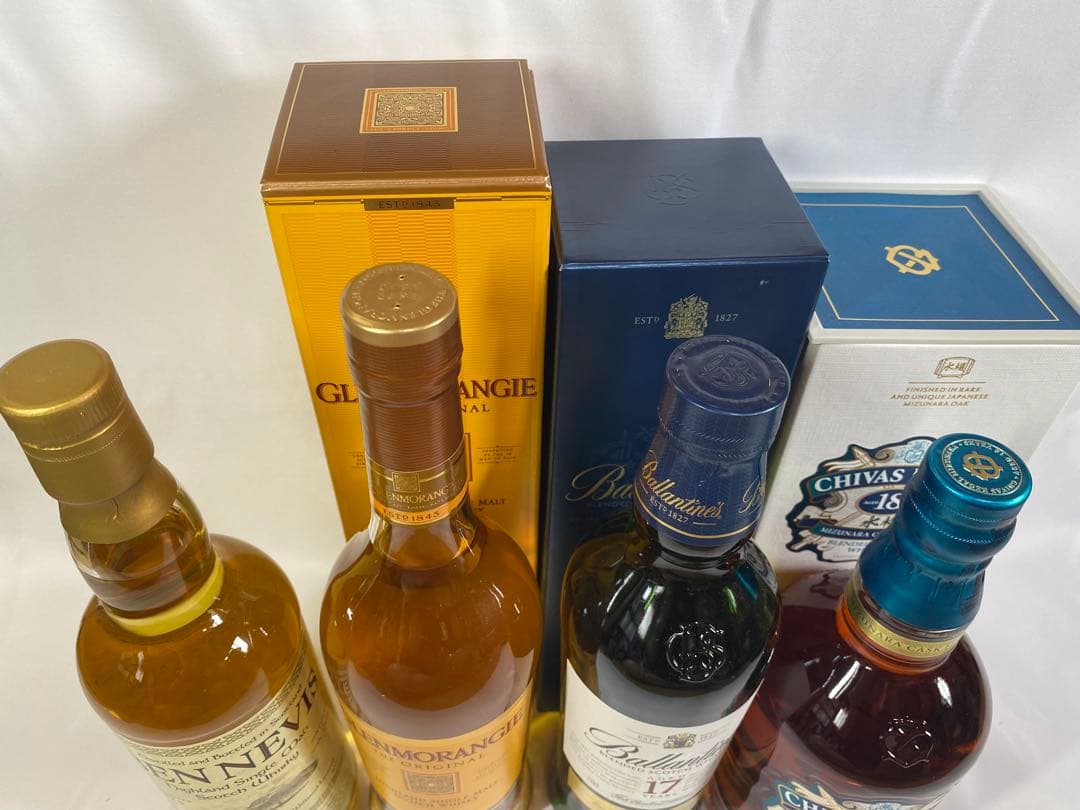 スコッチウイスキー セット 5本　ベンネヴィスなど　グレンモーレンジは旧ラベル