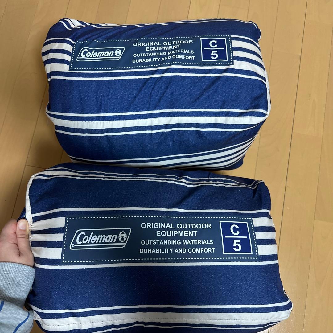 Coleman コールマン　寝袋　美品　2個セット