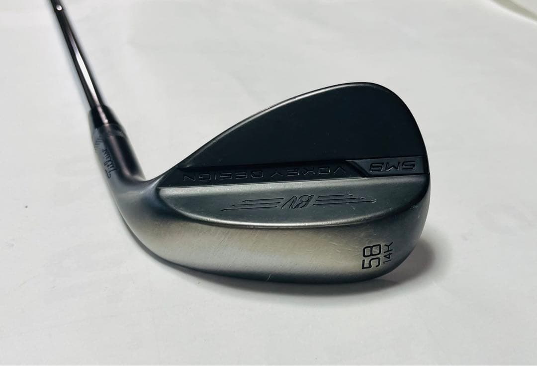 【美品】　タイトリスト　ボーケイウエッジ58度　14K ブラック仕上げ
