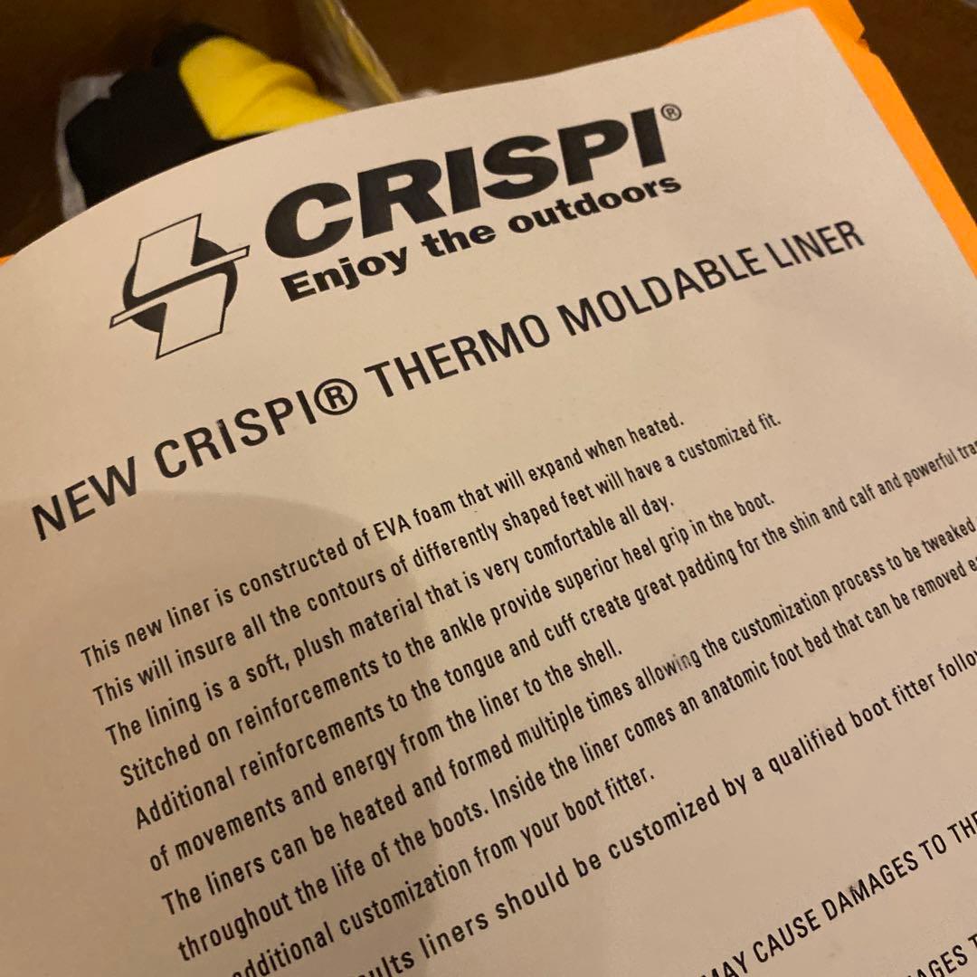 新品　Crispi X-P Man 3 Yellow White28cm