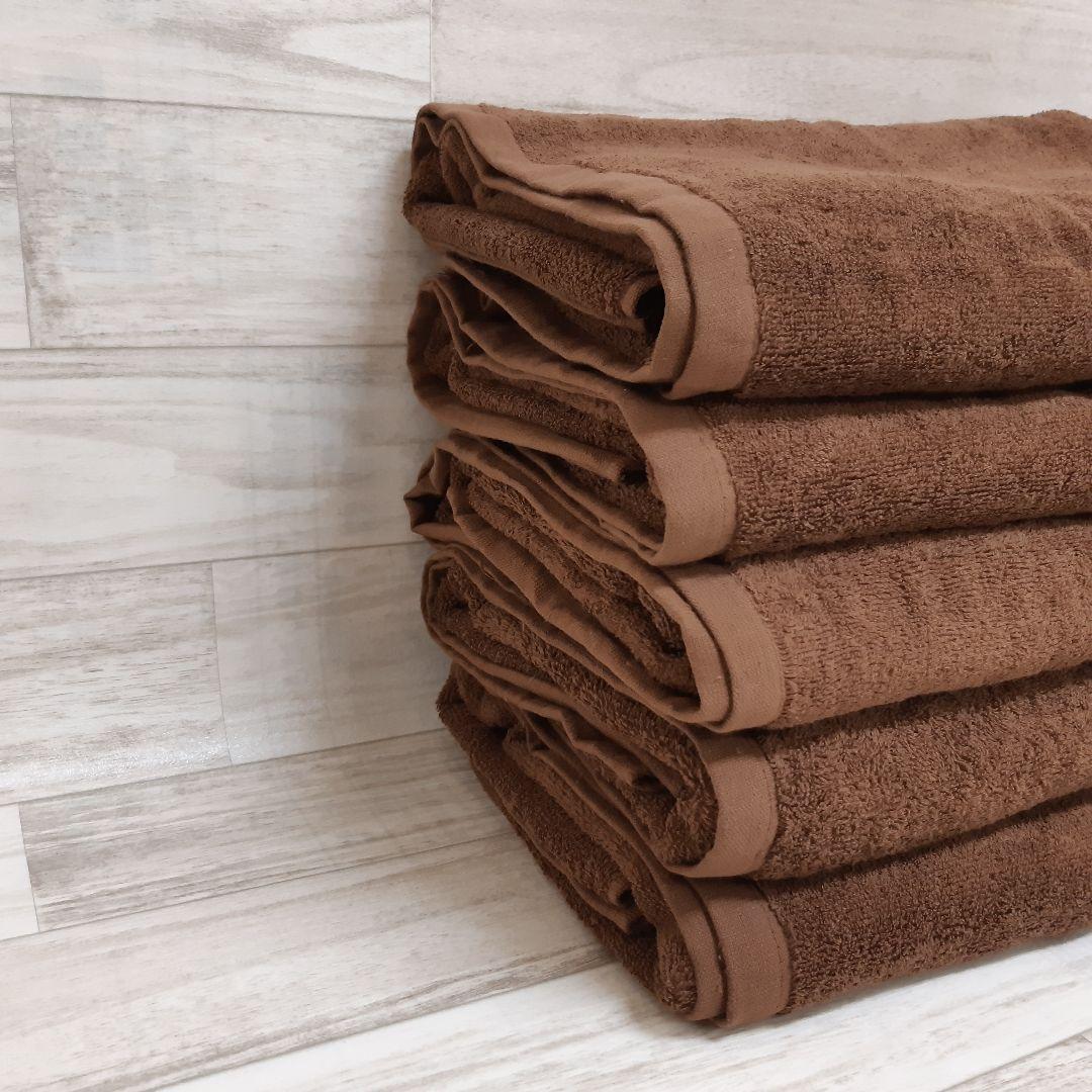1200匁バスタオル ダークブラウン6枚、グレー５枚、340匁ダーク10枚