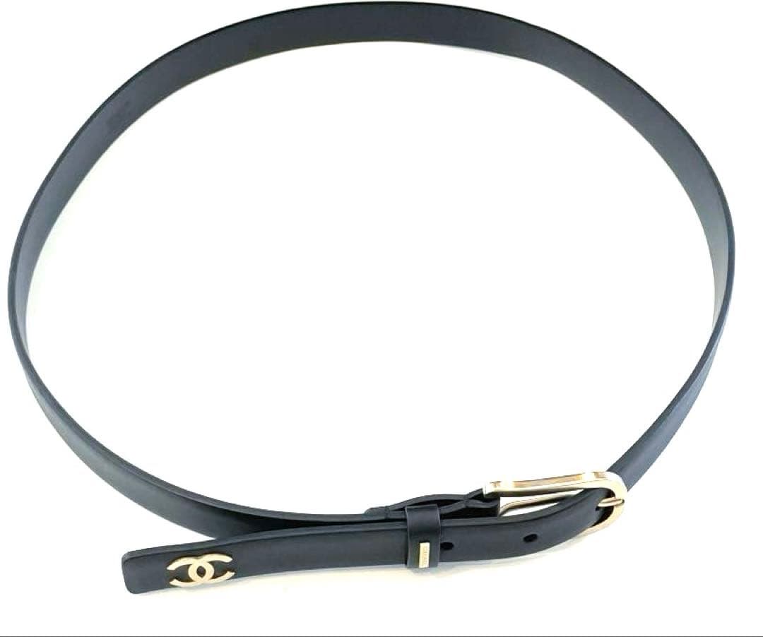 CHANEL シャネル ココマーク レザー ベルト