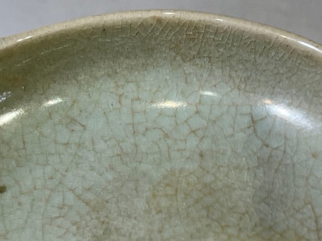 DT756 中国 青釉 皿