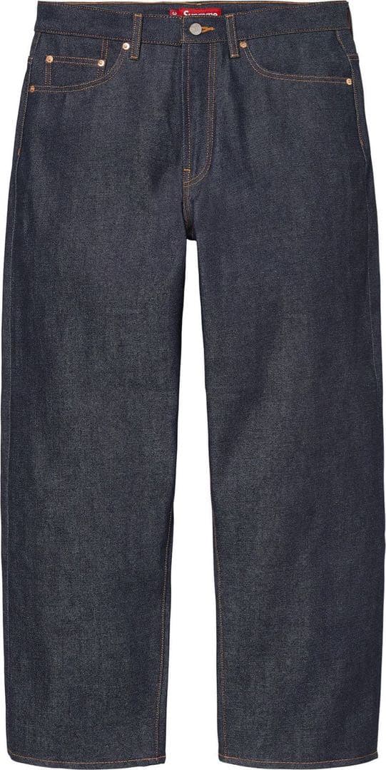 パンツ SUPREME rigid baggy Selvedge jean 32
