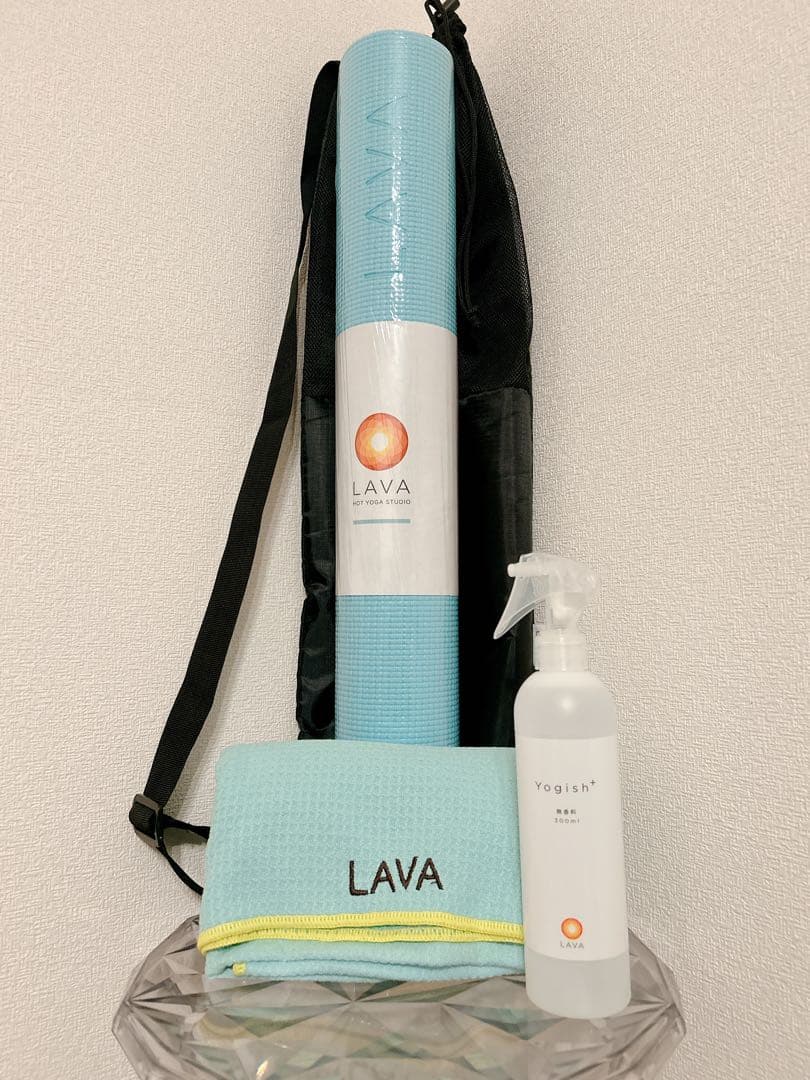 LAVA ヨガマット＊マット入れ＊ヨガラグ＊除菌スプレー＊4点セット