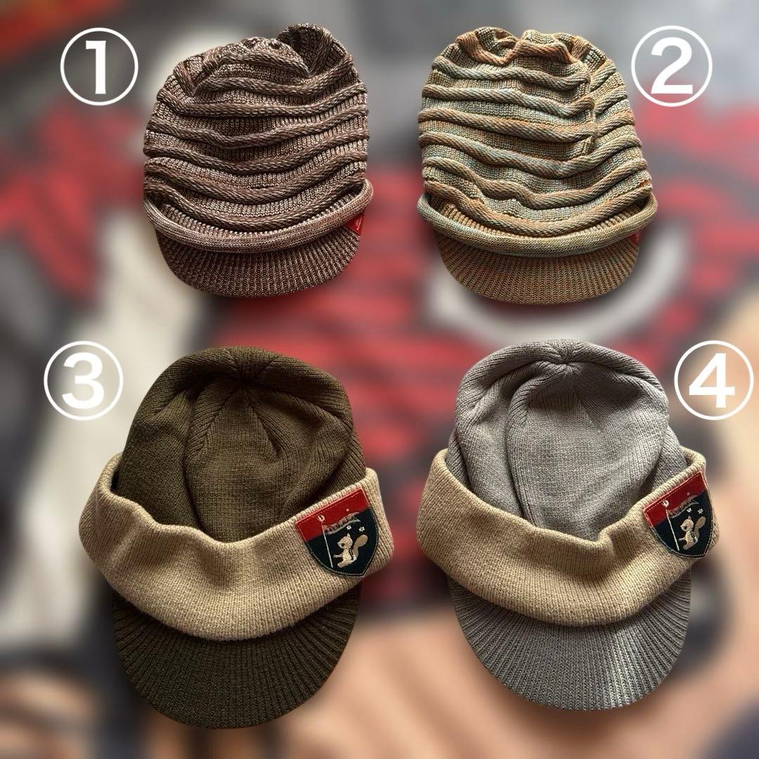 ツララ ハンターズビーニー ニットキャップ 未使用品 4点セット