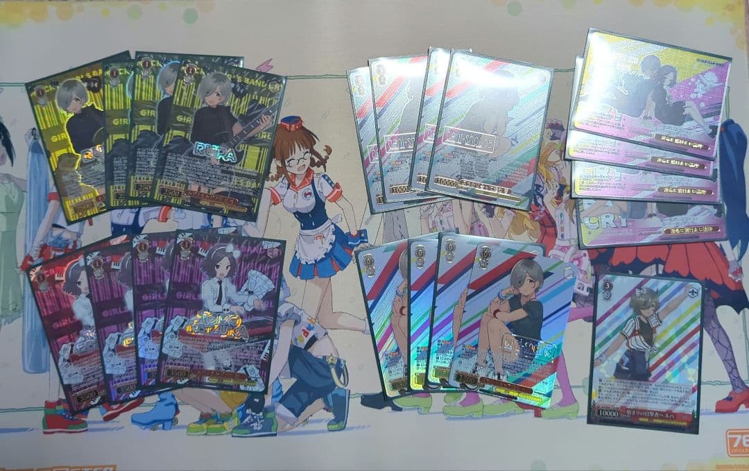 ガールズバンドクライデッキ8扉（gbcr）＆デッキパーツ＆おまけつき