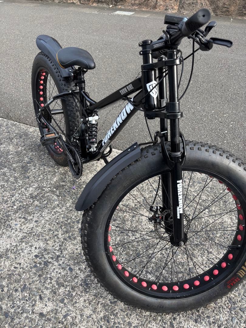 shin　ファットバイク　マウンテンバイク　フルサス