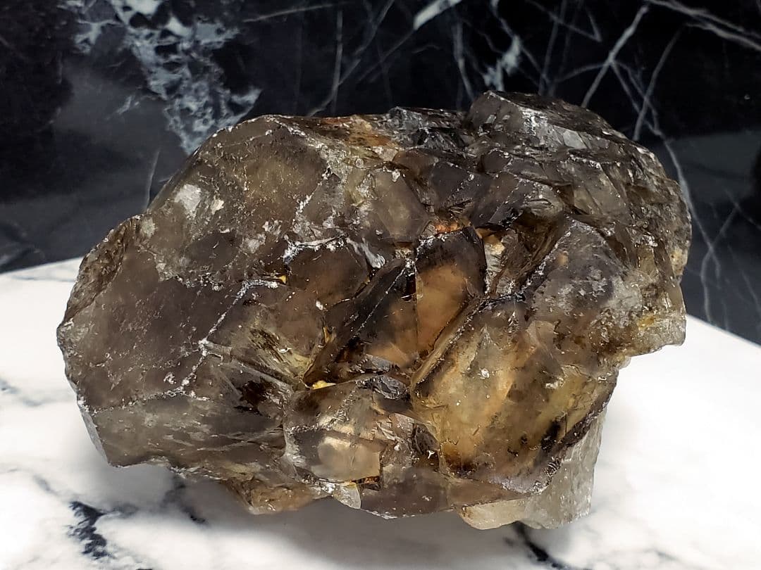 【希少/骸骨水晶】天使からの贈りもの/スモーキーエレスチャルクォーツ