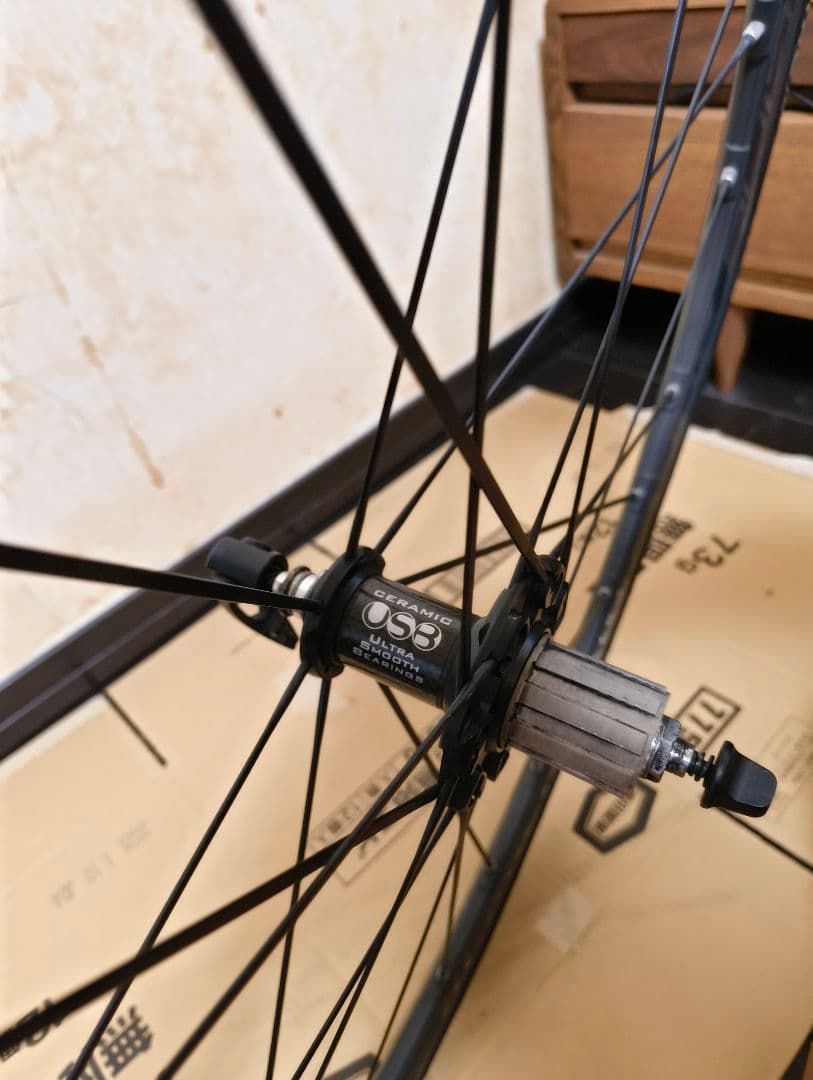 レーシングゼロナイト 前後 C15 フルクラムおまけ付き シマノフリー