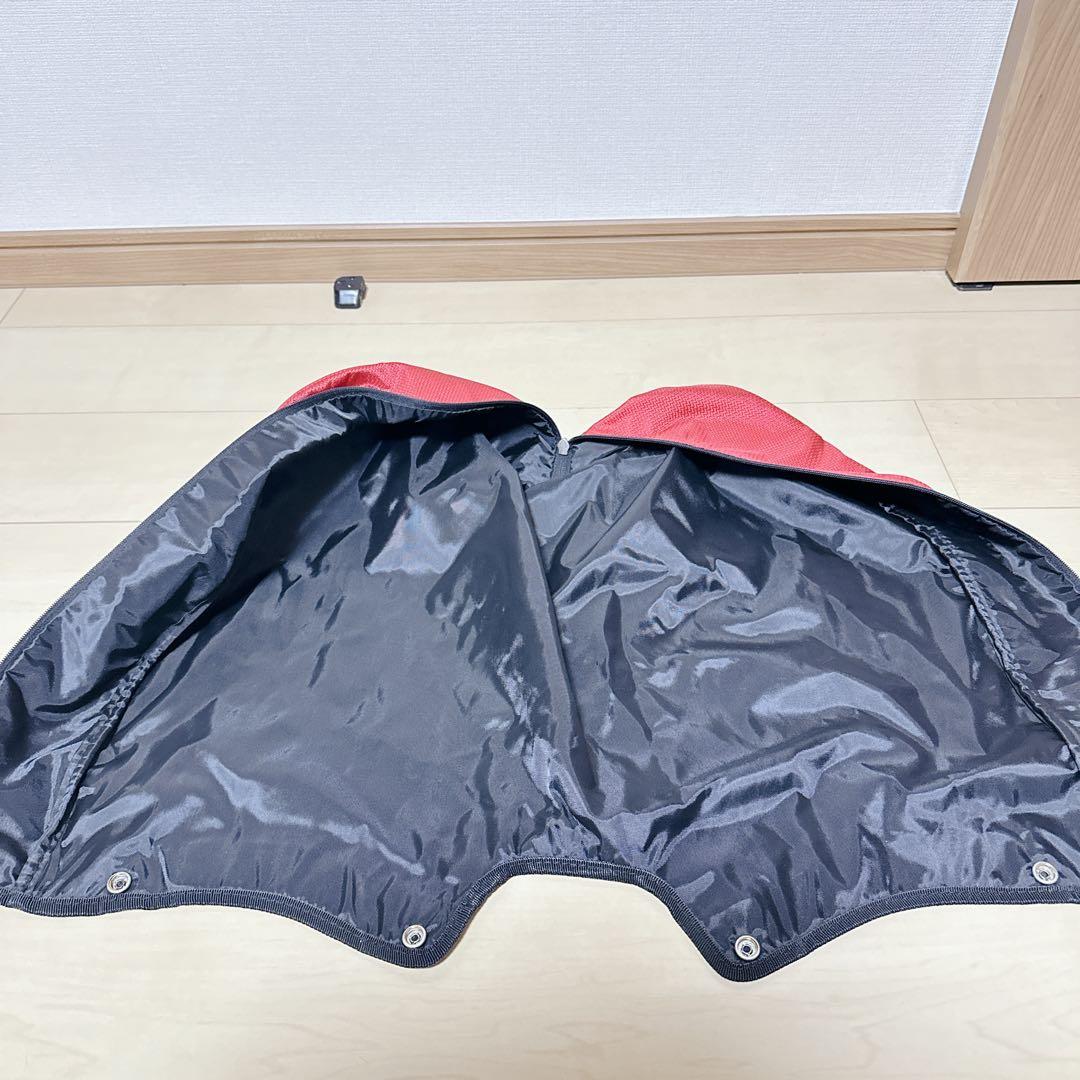 美品 adidas キャディバッグ 9.5型 6分割 軽量 レッド アディダス