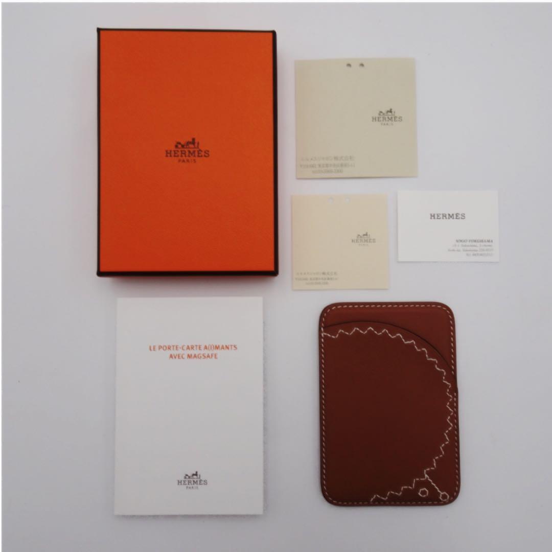 新品✨HERMES エルメス MagSafe対応 パスケース エマン エリッソン