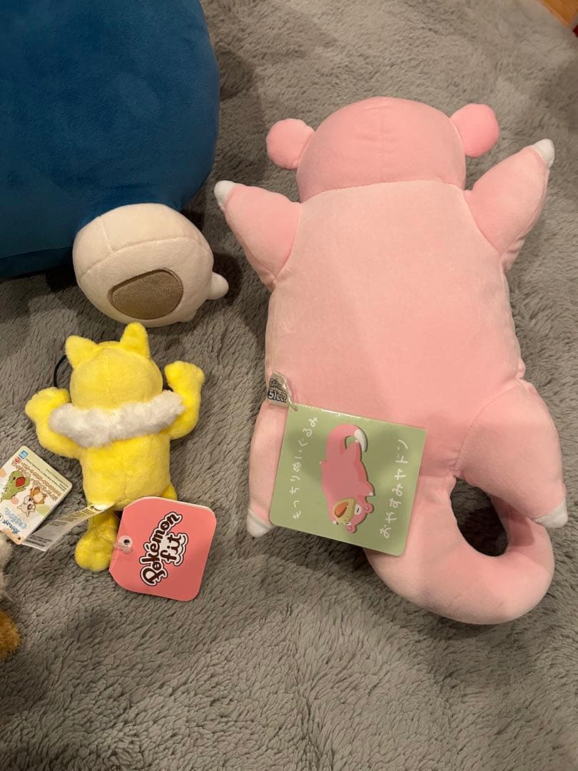 ポケモンスリープとその他のぬいぐるみ　5体セット