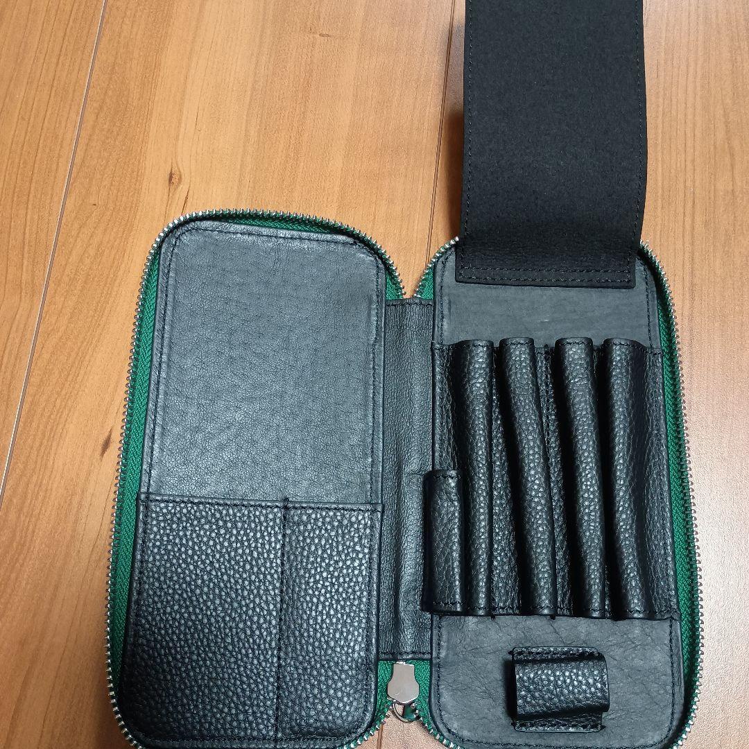 LUDDITE　ラウンドジップペンケース　エッセンシャル MAYA　ティール