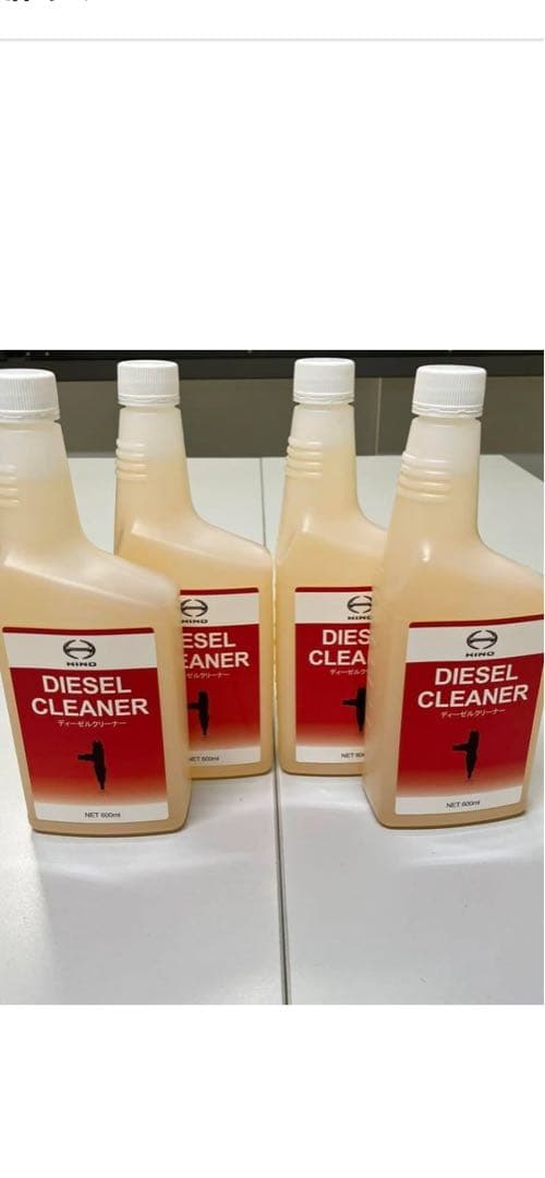 DIESEL CLEANER 4本　日野　ディーゼルクリーナー　インジェクター