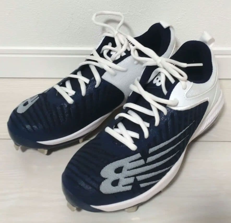 25.0 cm 未使用　ニューバランス 野球スパイク　ネイビー