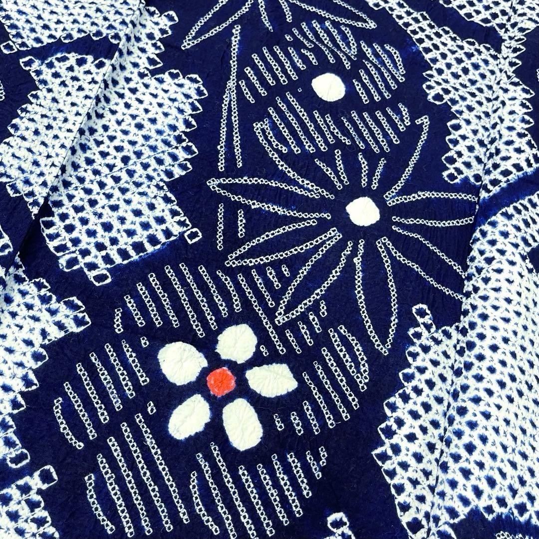 ひだまりです❣️ 【着物と帯 時流】Y25890◆本場有松鳴海絞り浴衣◆