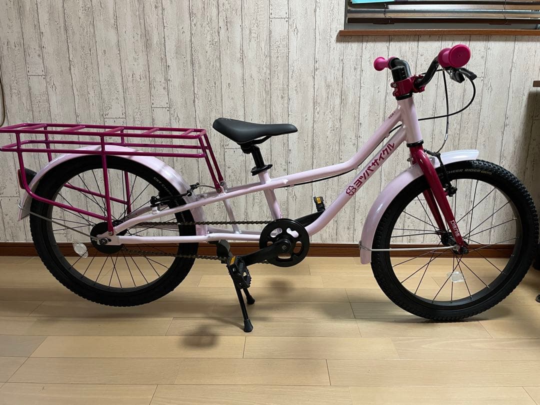 (引取限定）ヨツバサイクル　ピクニック20インチ ピンク色 2021年頃モデル