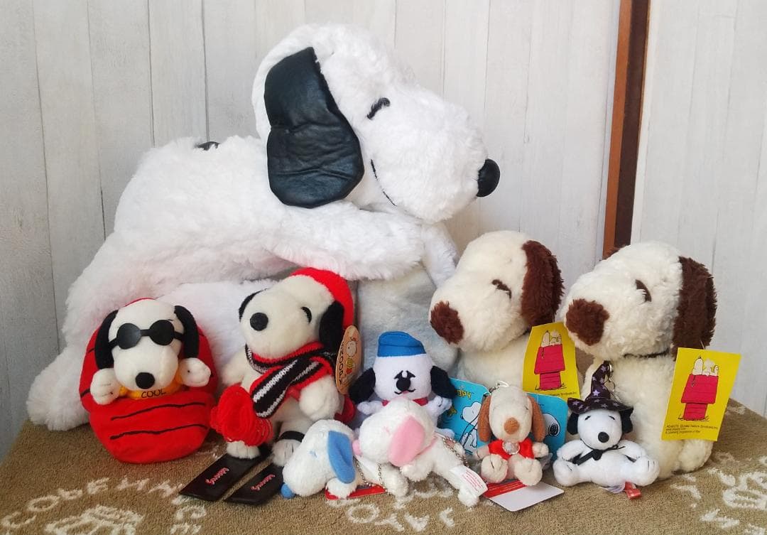 スヌーピー　ぬいぐるみ　マスコット　キーホルダー　オラフ