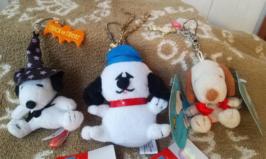 スヌーピー　ぬいぐるみ　マスコット　キーホルダー　オラフ