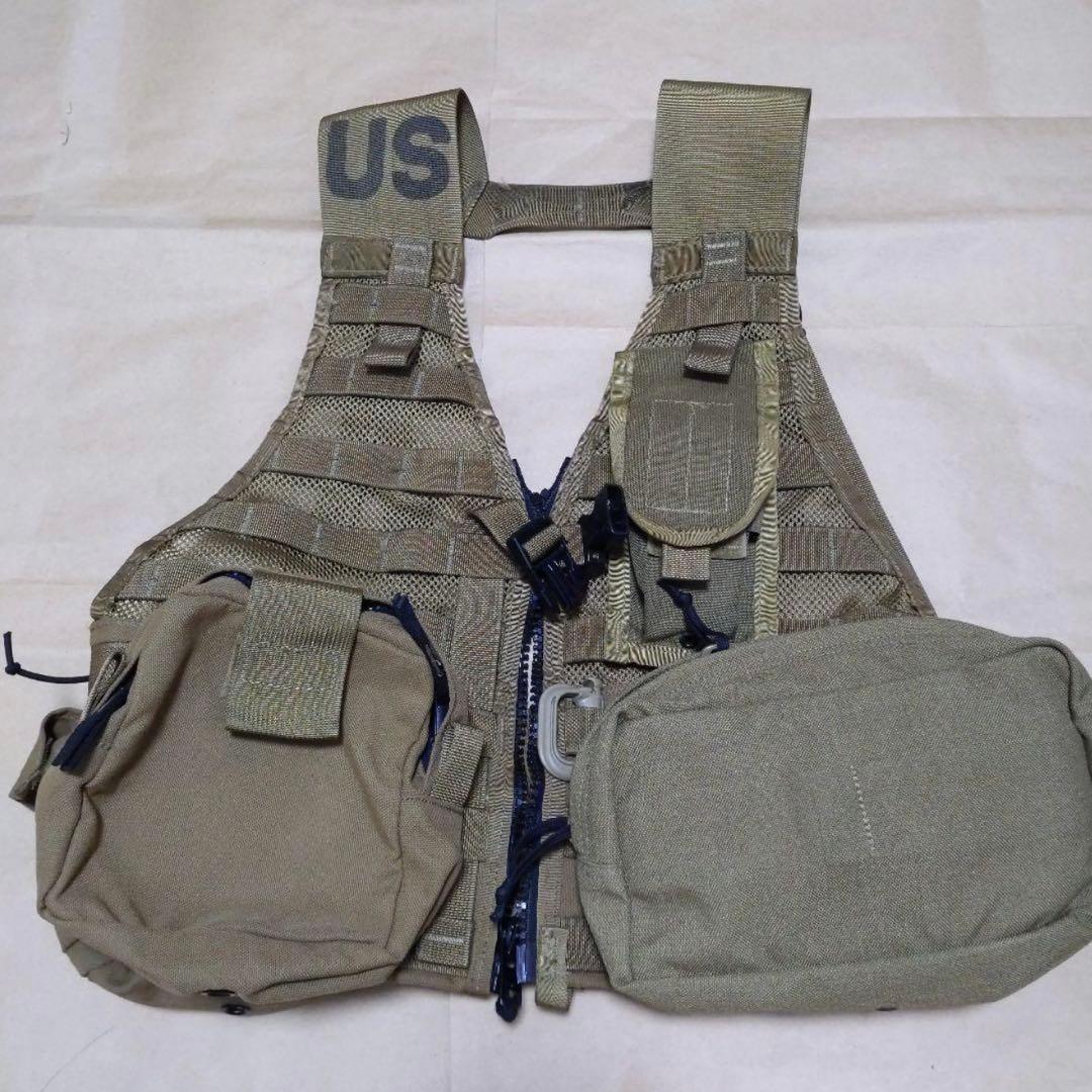 アメリカ軍 海兵隊 FLCベスト/IFAKポーチ2個付 実物放出良品