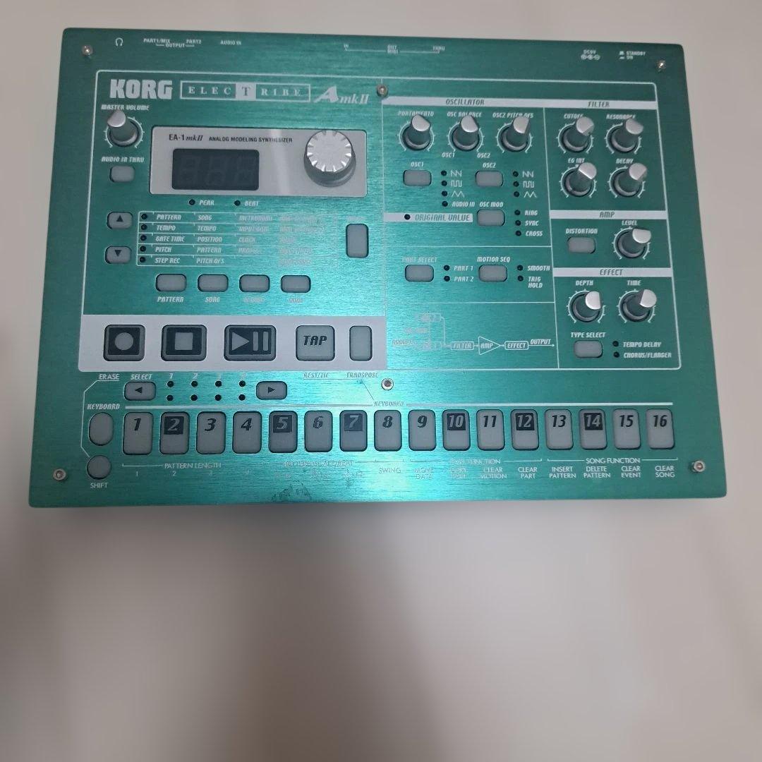 KORG ELECTRIBE EA-1 mkII アナログシンセサイザー　緑
