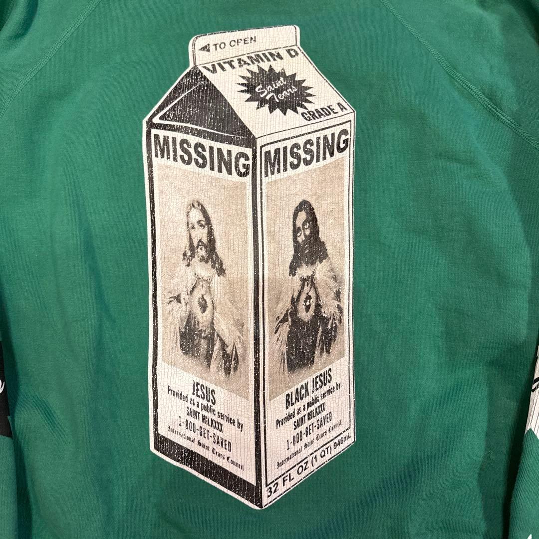 Saint Tears セントマイケル　ミルクパックデザイン トレーナー