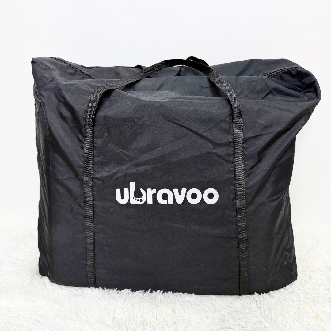 極美品 UBRAVOO ベビーベッド 折りたたみ キャスター付き ゆりかご