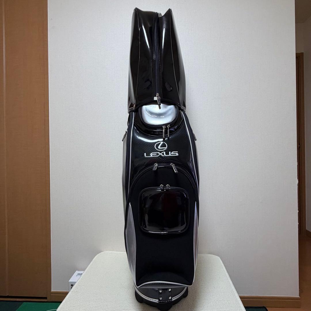 非売品　新品未使用レクサスオリジナルキャディバッグ　ブラック