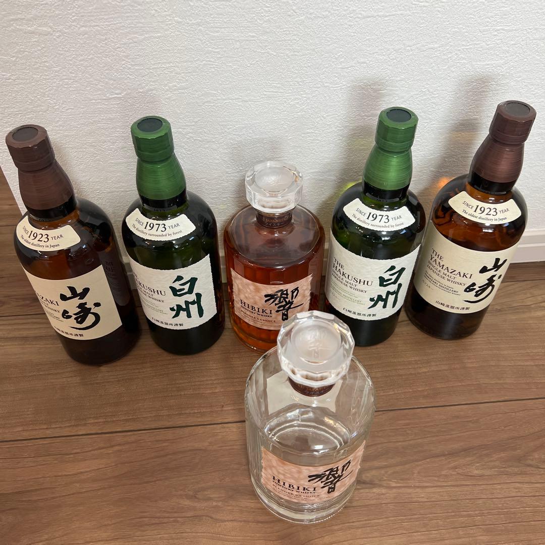 ⭐︎未開封⭐︎サントリーウイスキー5本セット
