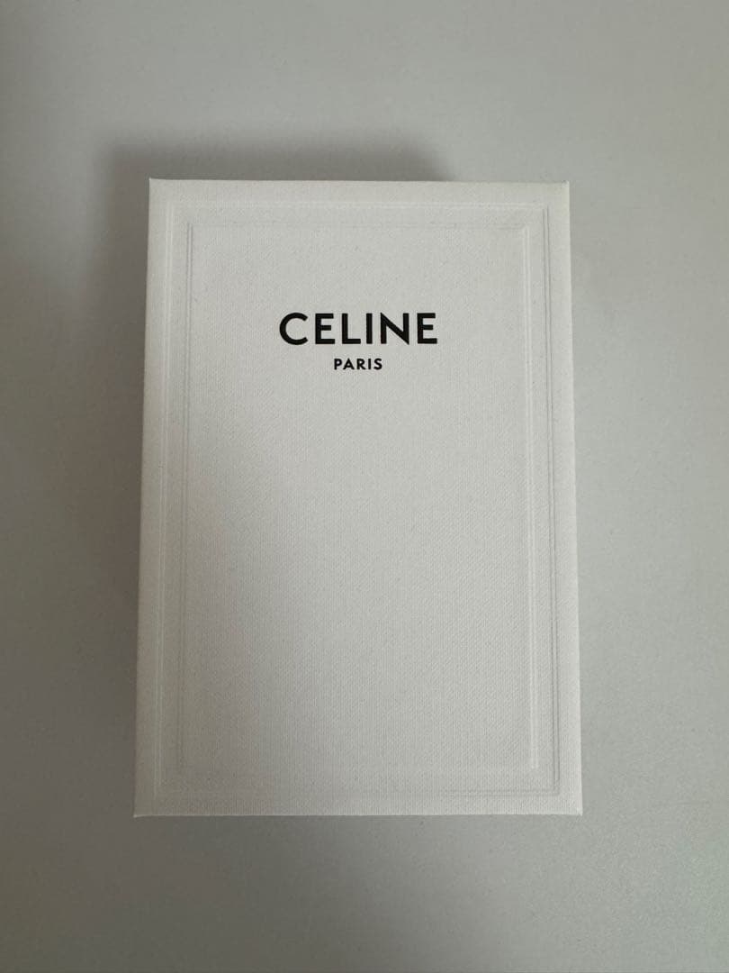 CELINE ブラックレザー 名刺入れ