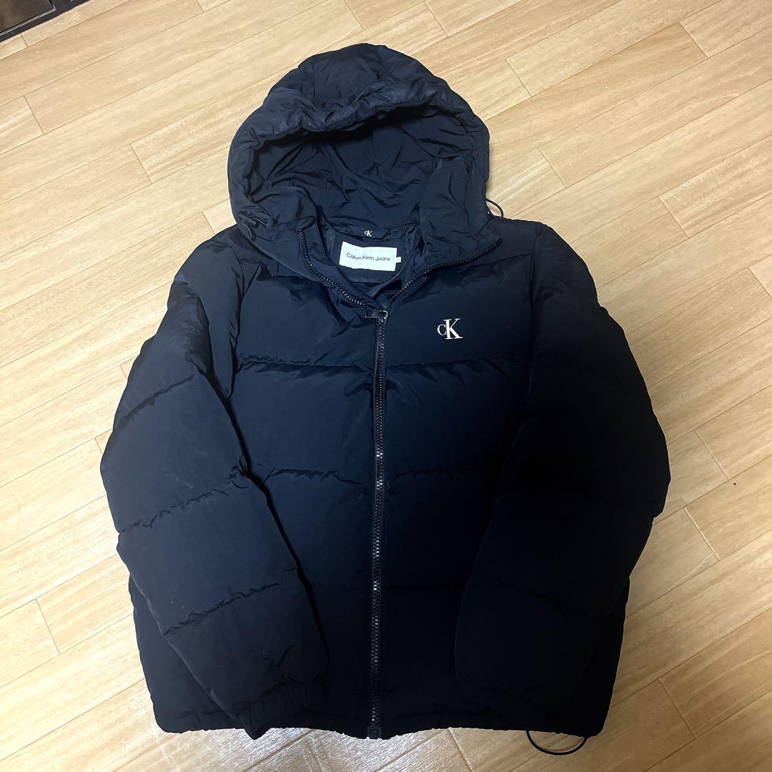 【美品】 Klehn jeansカルバンクライン★ダウン★Lサイズ